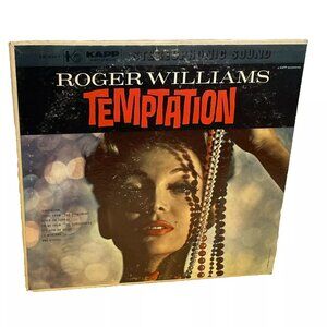 Roger Williams Temptation (Vinyl, 1960) Kapp KS-3217 VG+ LP Record Album